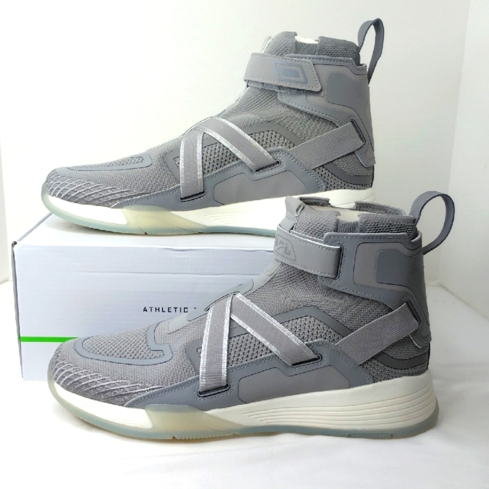 NIB APL Super Future Cement/Gunmetal/White Basketball Shoes Sneakers